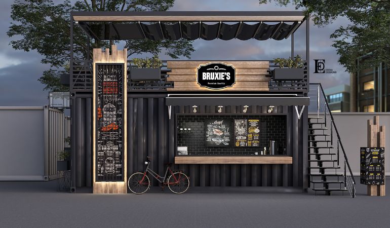 Modular Cafe Layou Aloka Engineers